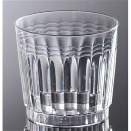 EMI YOSHI EMI Yoshi EMI-RETR9 9Oz Clear Plastic Rocks Glasses 20 Per Pack - Pack of 240 EMI-RETR9